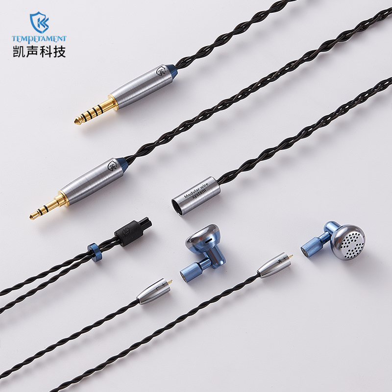 Temperament DM7S137 Reference-Grade Hi-Fi Flathead Earbuds